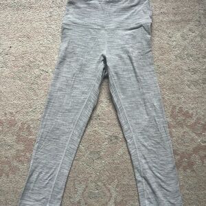 Lululemon Athletica Light Gray Leggings